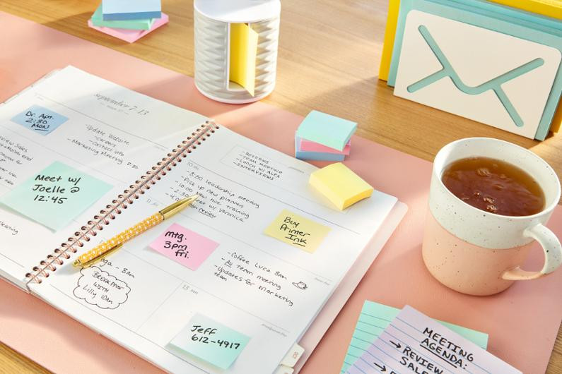 Notatblokk Post-It 76X127 Resirk Cy (16 stk)