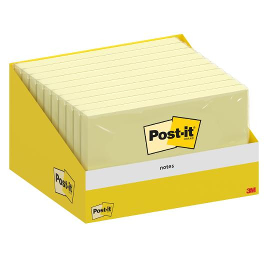 BildeNotatblokk Post-It 76X127 Cy (10 stk)