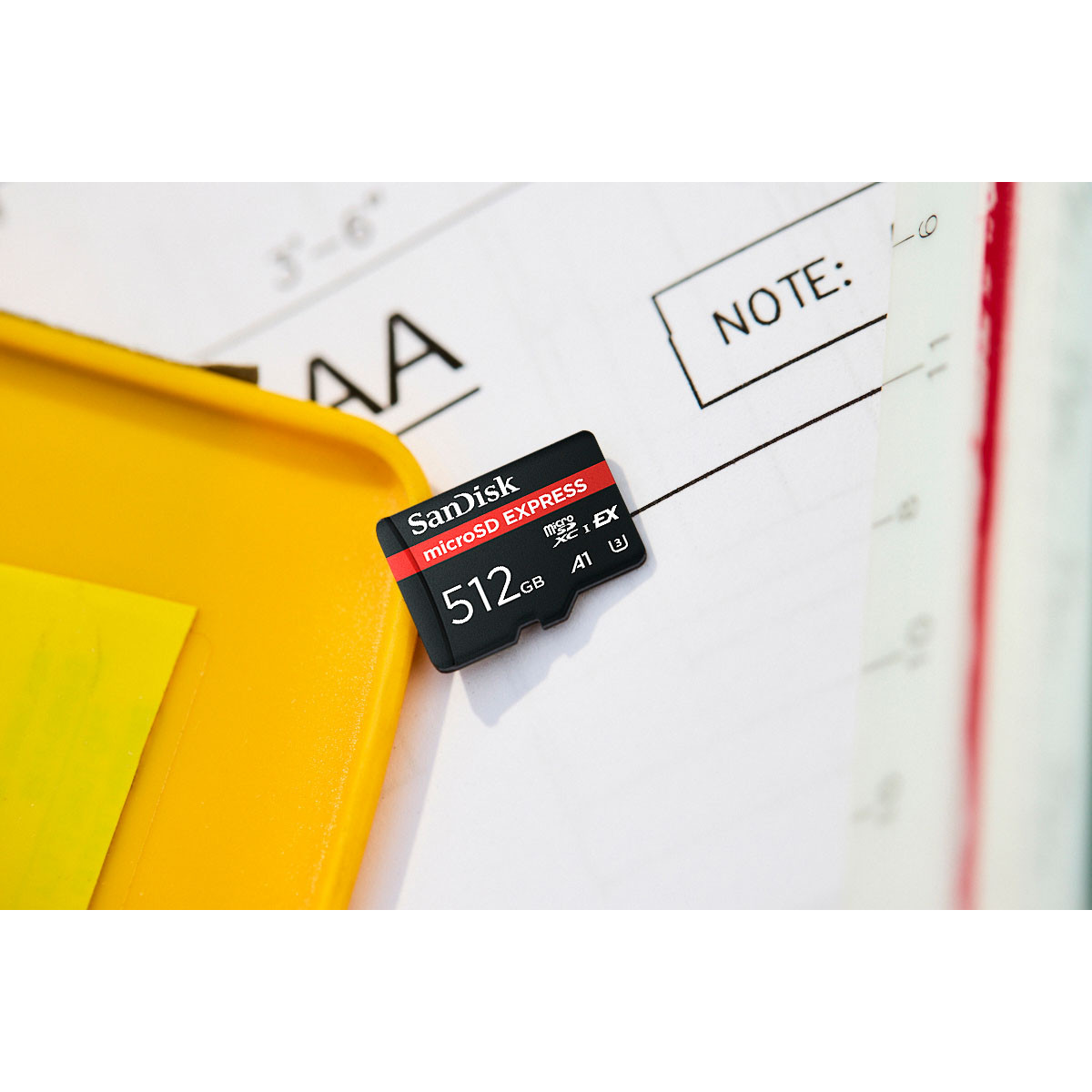 BildeSANDISK MicroSD Card Express 512GB 880MB/s U3 C10