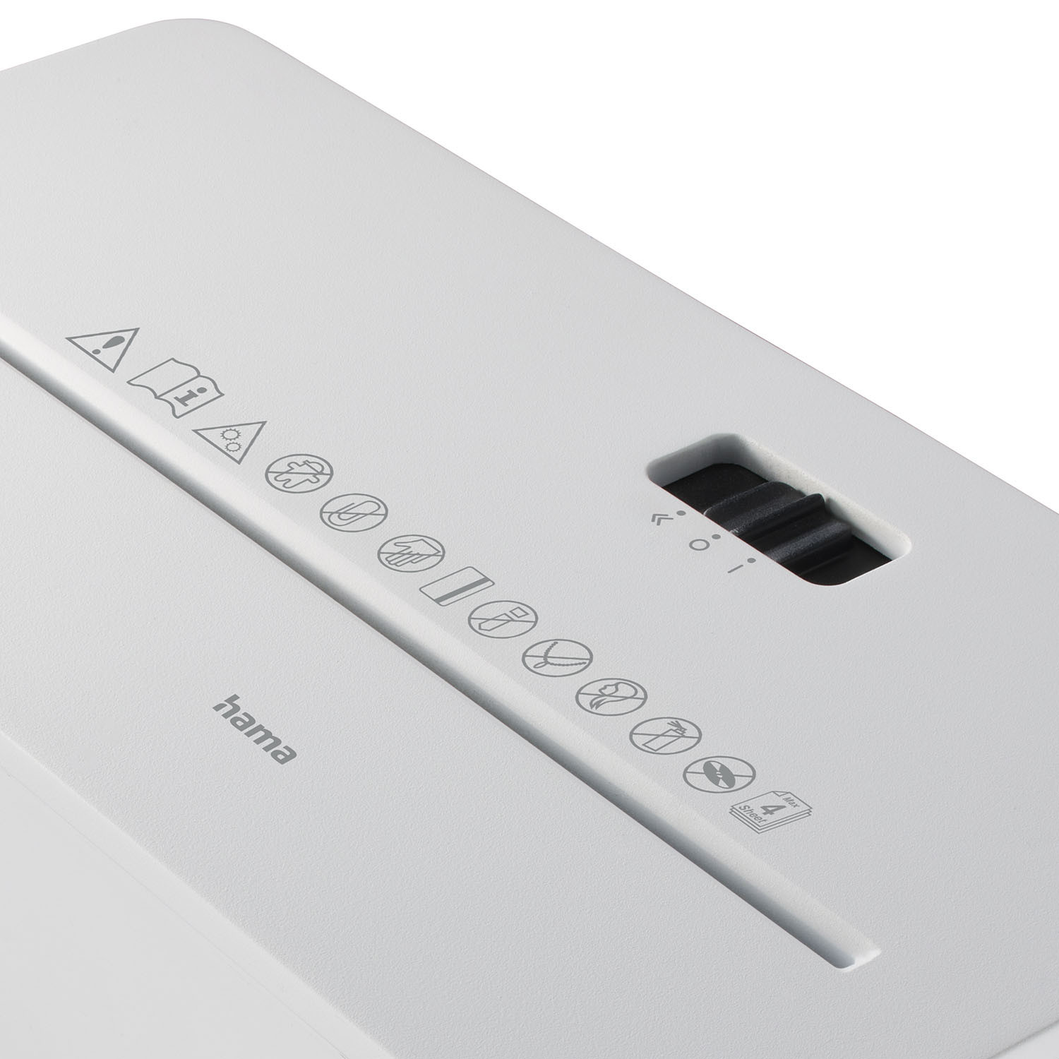 HAMA Paper Shredder Safe X40-W