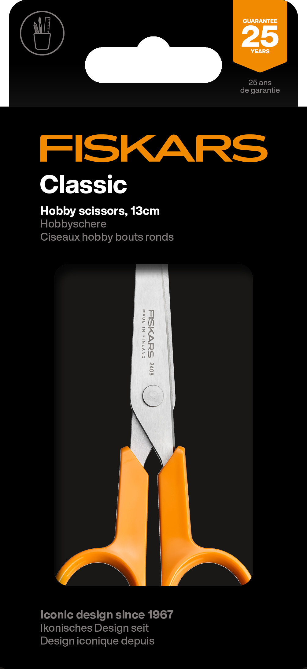 Fiskars Hobbysaks Slv tupp 13 cm