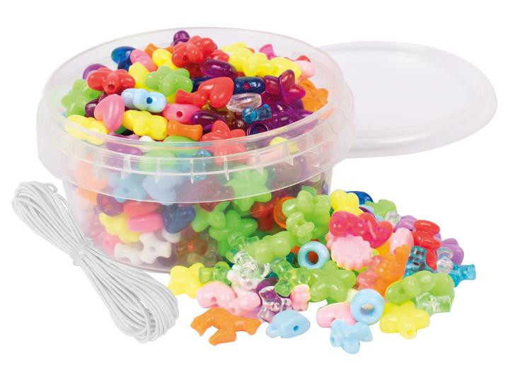 BildePerler Playbox Perlemix M.elastikk (250 stk)