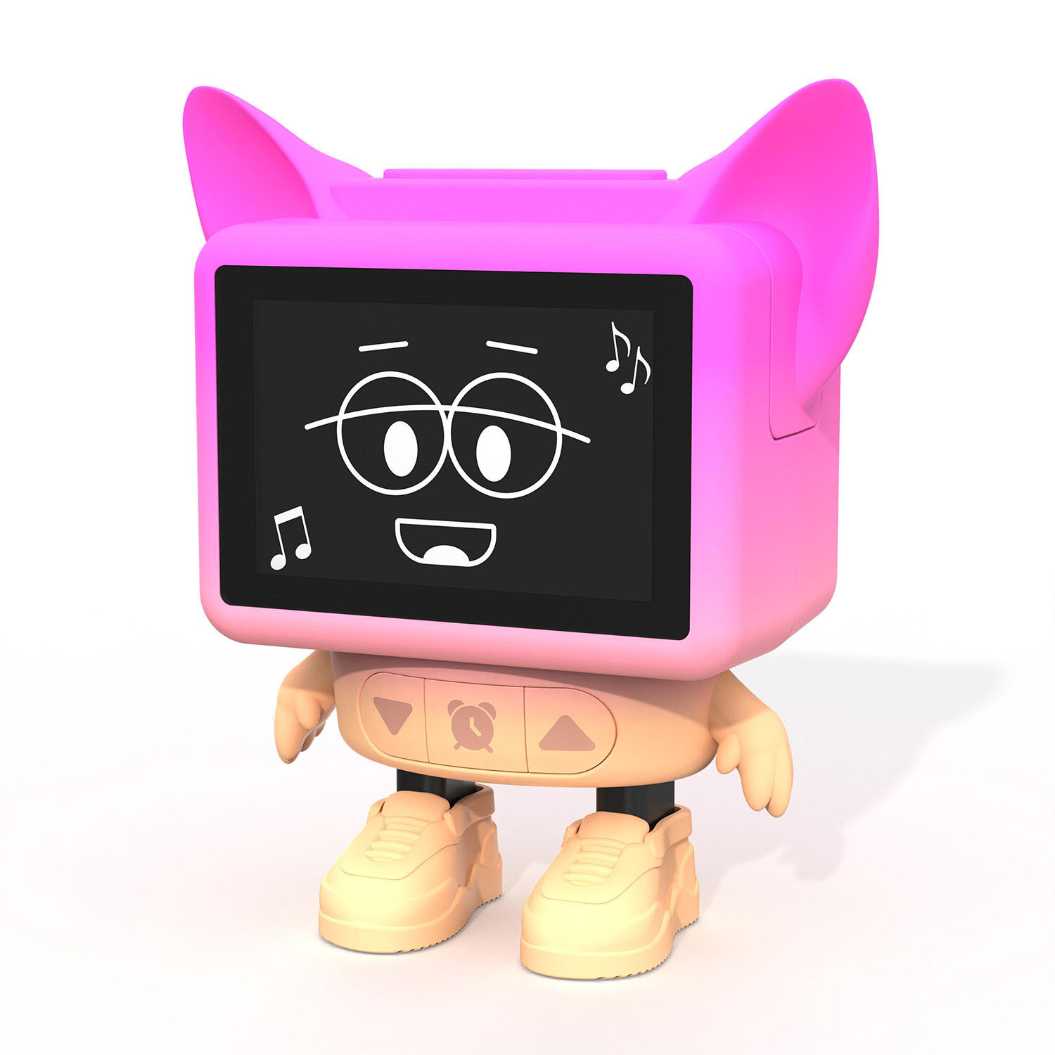 MOB Dancing Alarm Clock Pink