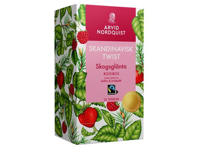 BildeTe An Bringebær Og Jordbær Rooibos (25 stk)