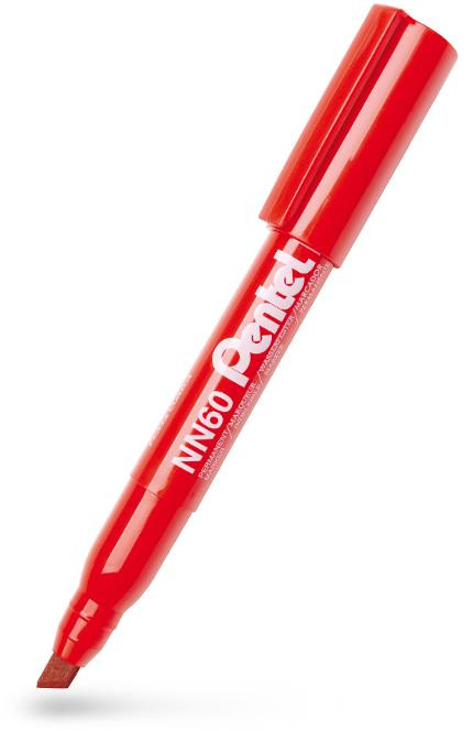 BildeMerkepenn Pentel 3,9-5,8Mm Rød (12 stk)