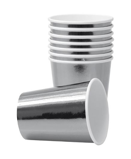 BildePappbeger Joker 26Cl Sølv (8 stk)