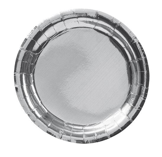 BildeTallerken Joker 18,5Cm Sølv (8 stk)