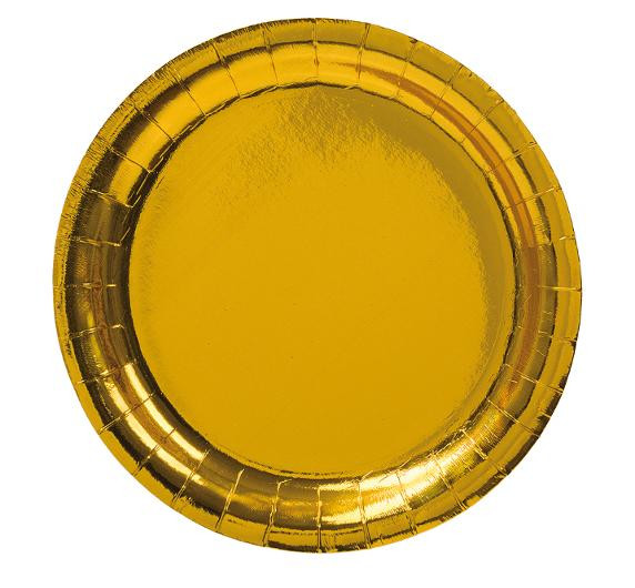 BildeTallerken Joker 18,5Cm Gull (8 stk)