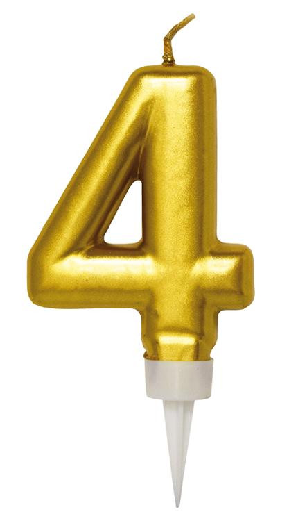 BildeKakelys Joker Gull 8Cm 4