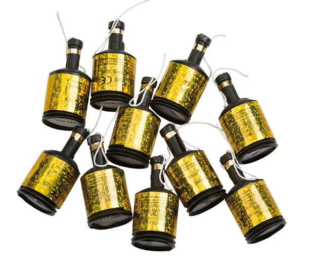 BildePartypoppers Joker Gull (8 stk)