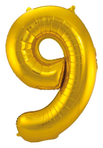 BildeBallong Joker 86 Cm Tall 9 Gull