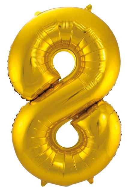 BildeBallong Joker 86 Cm Tall 8 Gull