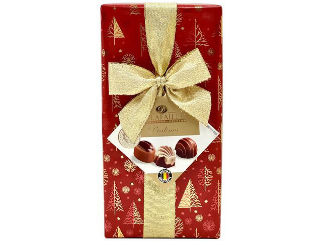 BildeKonfekt Belgisk Juletre Rød 200G