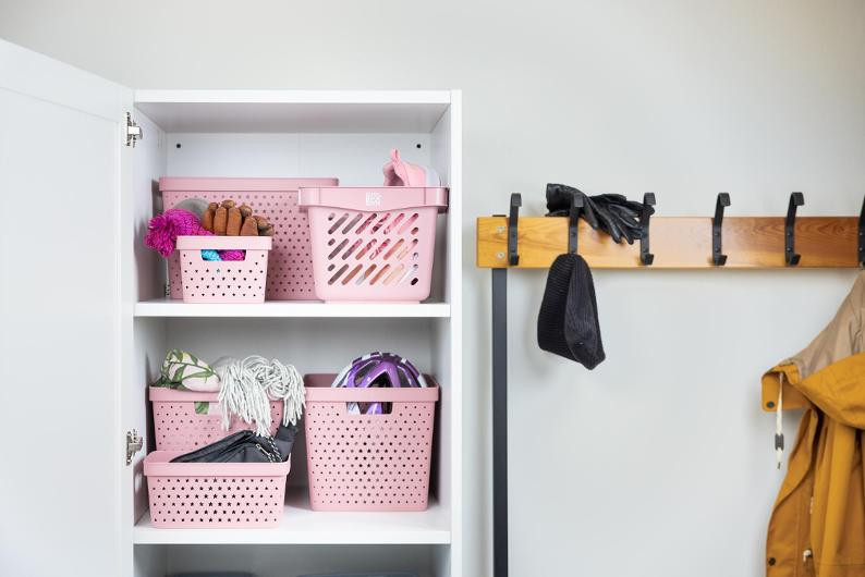 Oppbevaringskurv Star 4,5L Gammelrosa