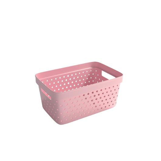 BildeOppbevaringskurv Star 4,5L Gammelrosa