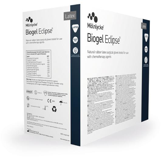 BildeHanske Biogel Eclipse Operasjon 8.0 (50 stk)