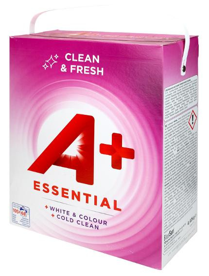 Tøyvask A+ Essential Pulver 4,42Kg