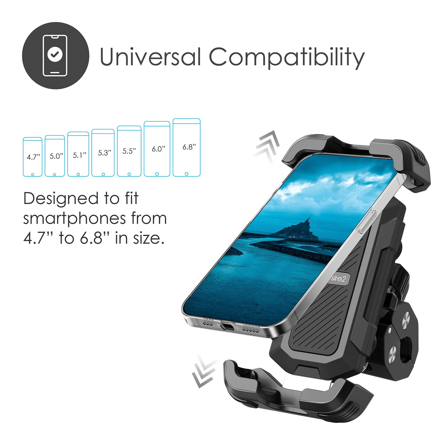 DESIRE2 Ride - Bike Holder Lockable