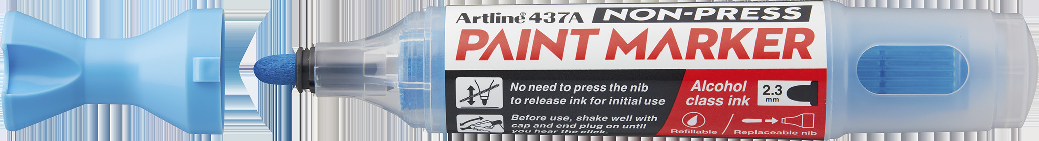 BildeArtline Non-press paint marker 437A Light Blue