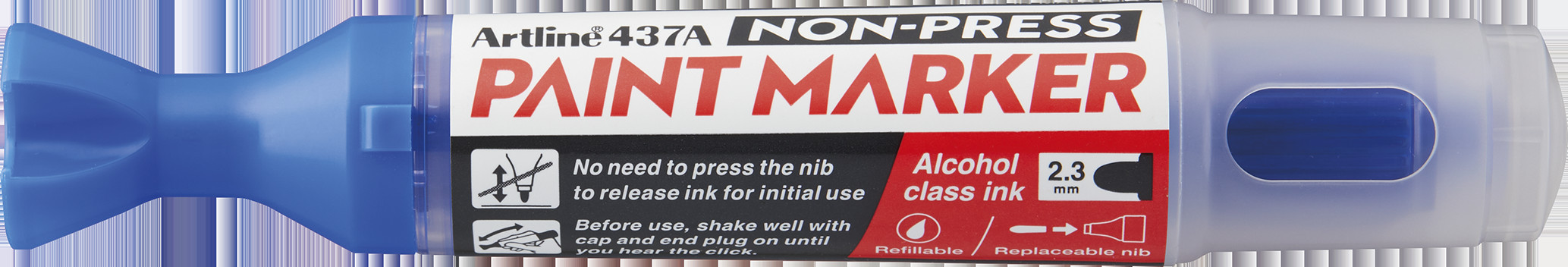 Artline Non-press paint marker 437A Blue