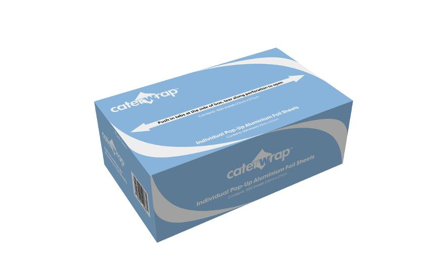 BildeAluminiumsfolie 23Cmx27Cm 13My (500 stk)