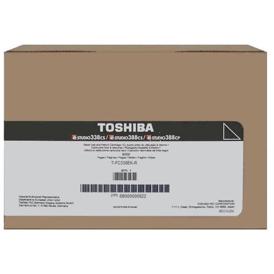 BildeToshiba TFC338EK-R Black Toner Return 9k