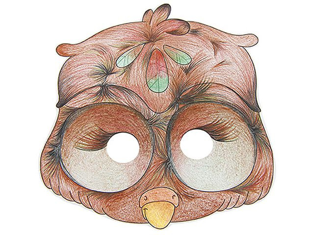 Tegnebok Avenue Mandarine Masker Dyr (5 stk)