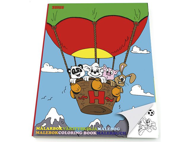 BildeMalebok Sense Hector & Vennene