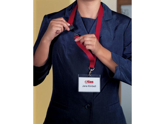 BildeHalssnor Durable 88Cm M/Krok Rød (10 stk)