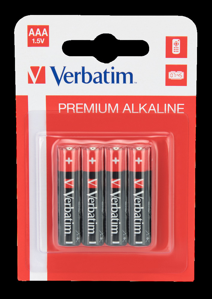 BildeVerbatim Alkaline AAA/LR03 (4-Pack)