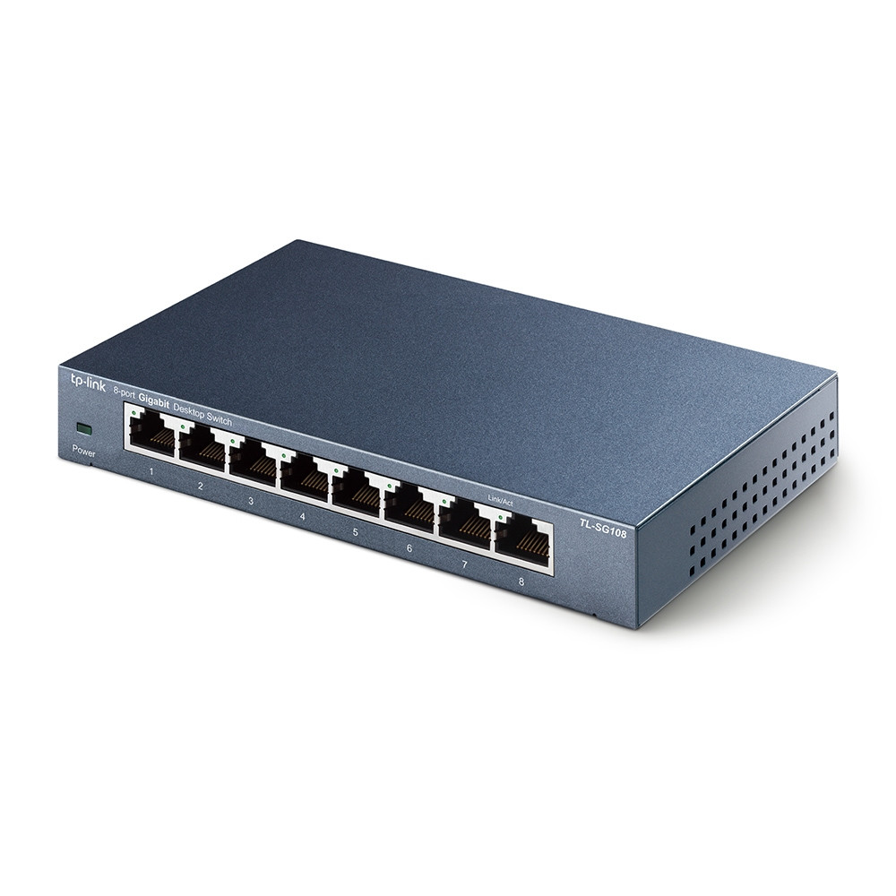 Switch Tp-Link 8 Porter 10/100/1000