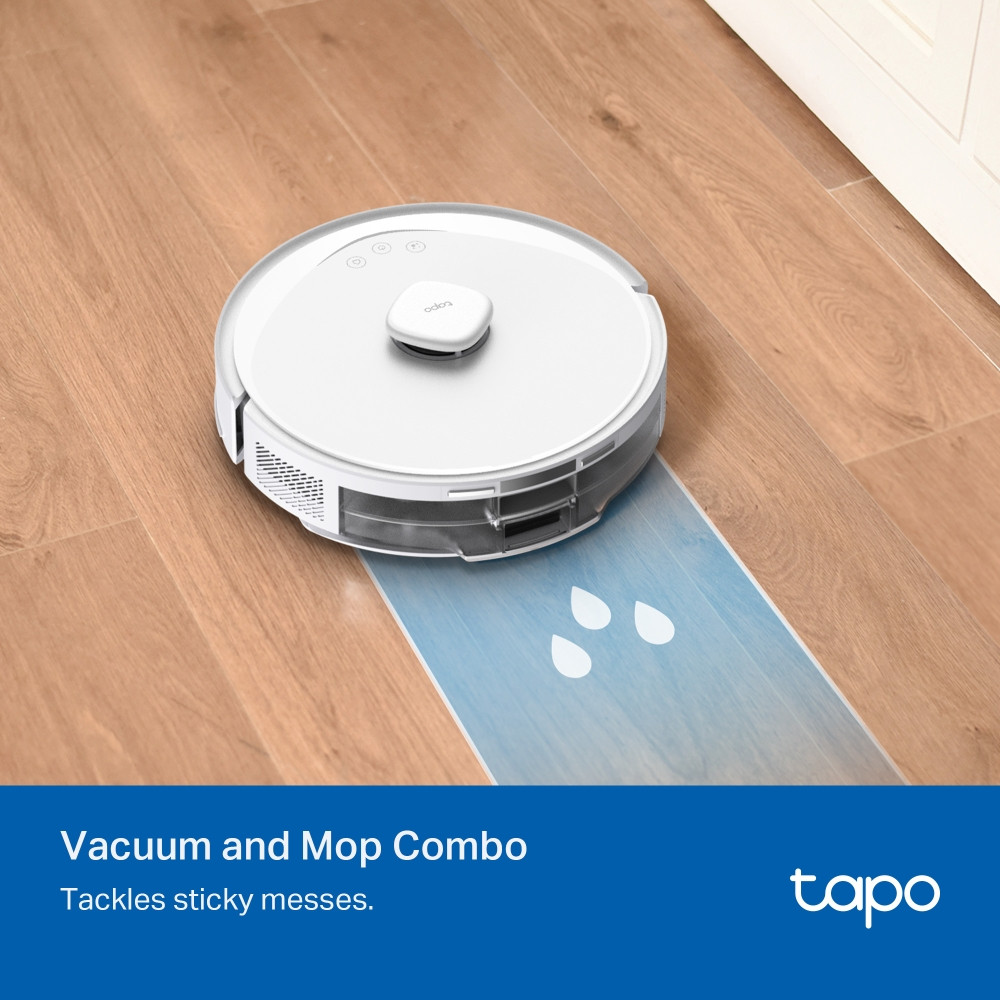 TP-LINK Tapo RV30 Max White Robot Vacuum Cleaner