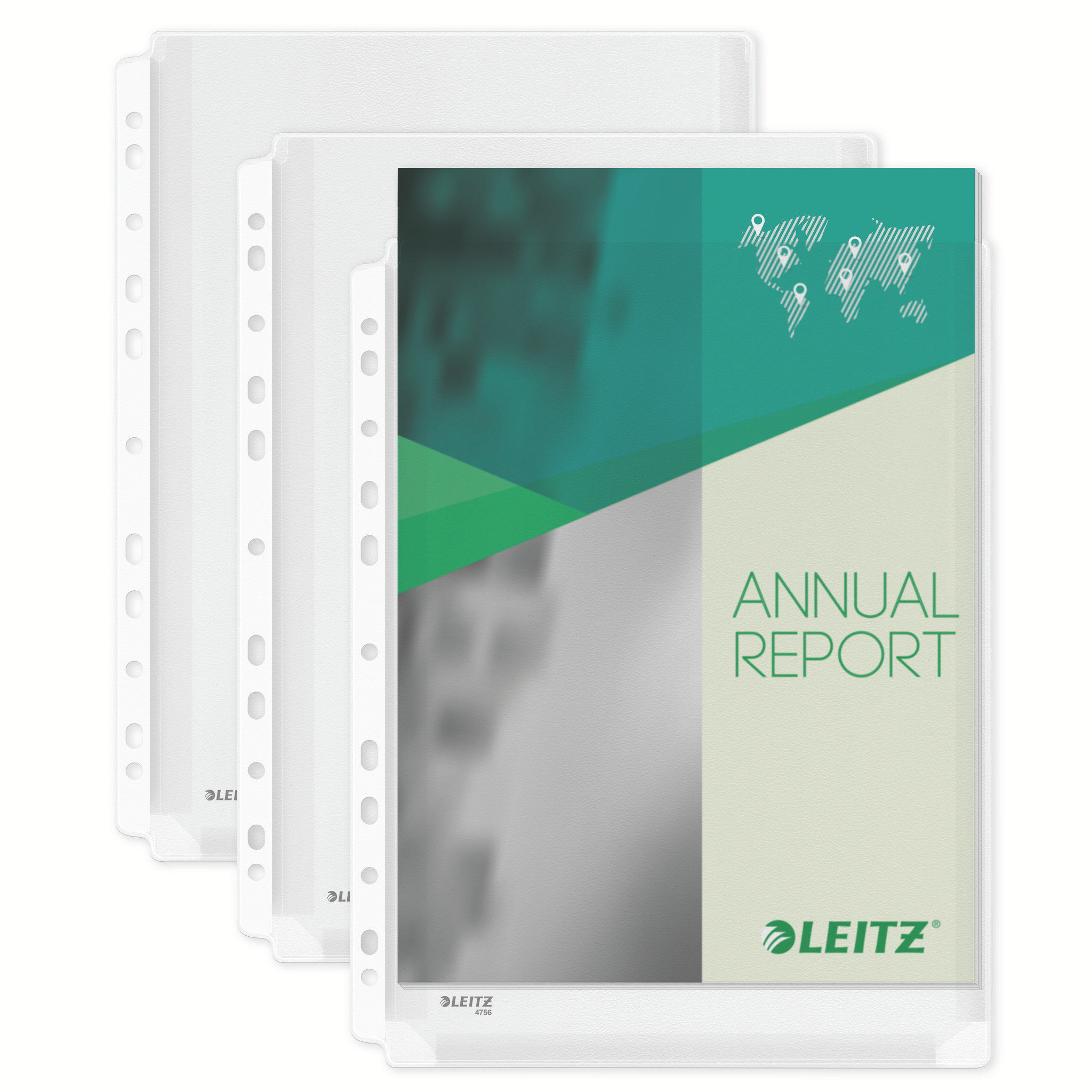 Leitz Lomme Ekspand. A4 170my topp Klar (5)