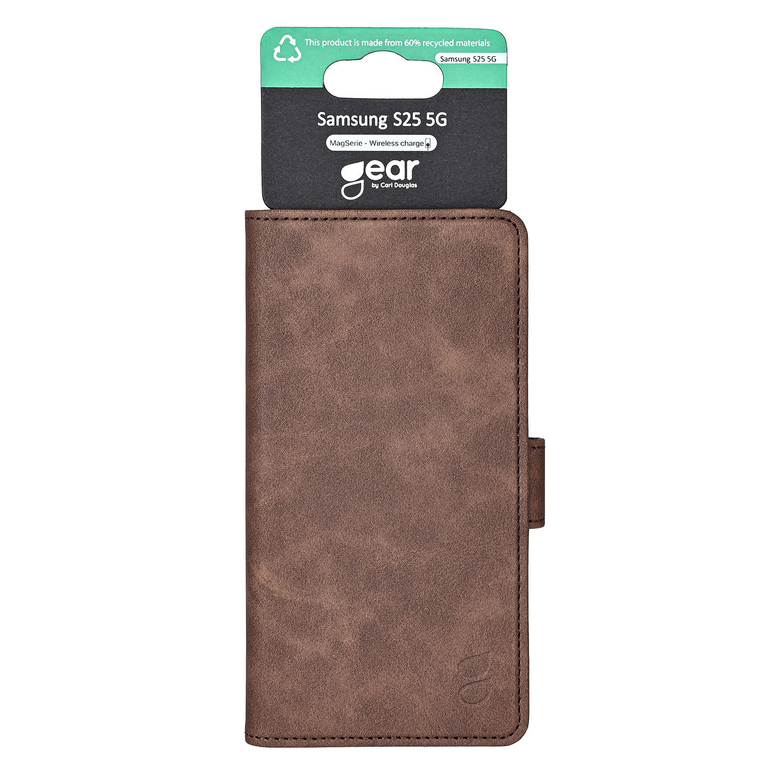 GEAR Classic 3 card Recycled Samsung S25 5G Brown