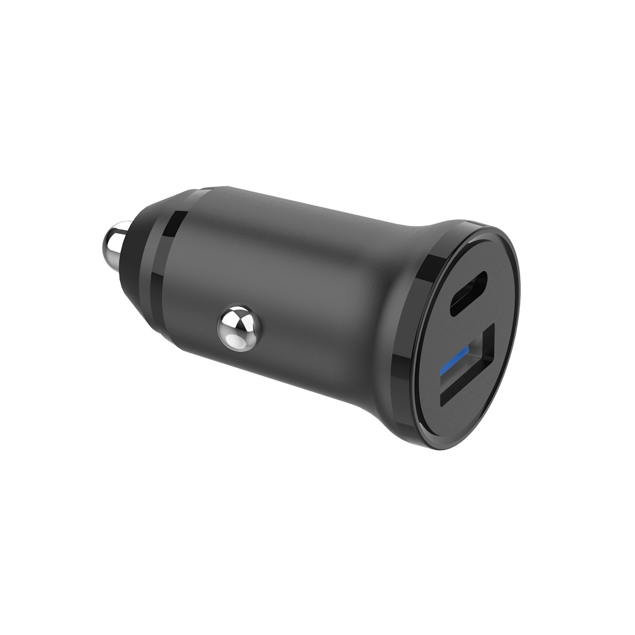 GEAR Charger 12/24V 1xUSB-C + 1xUSB-A PD 30W + QC18.0W MAX Black