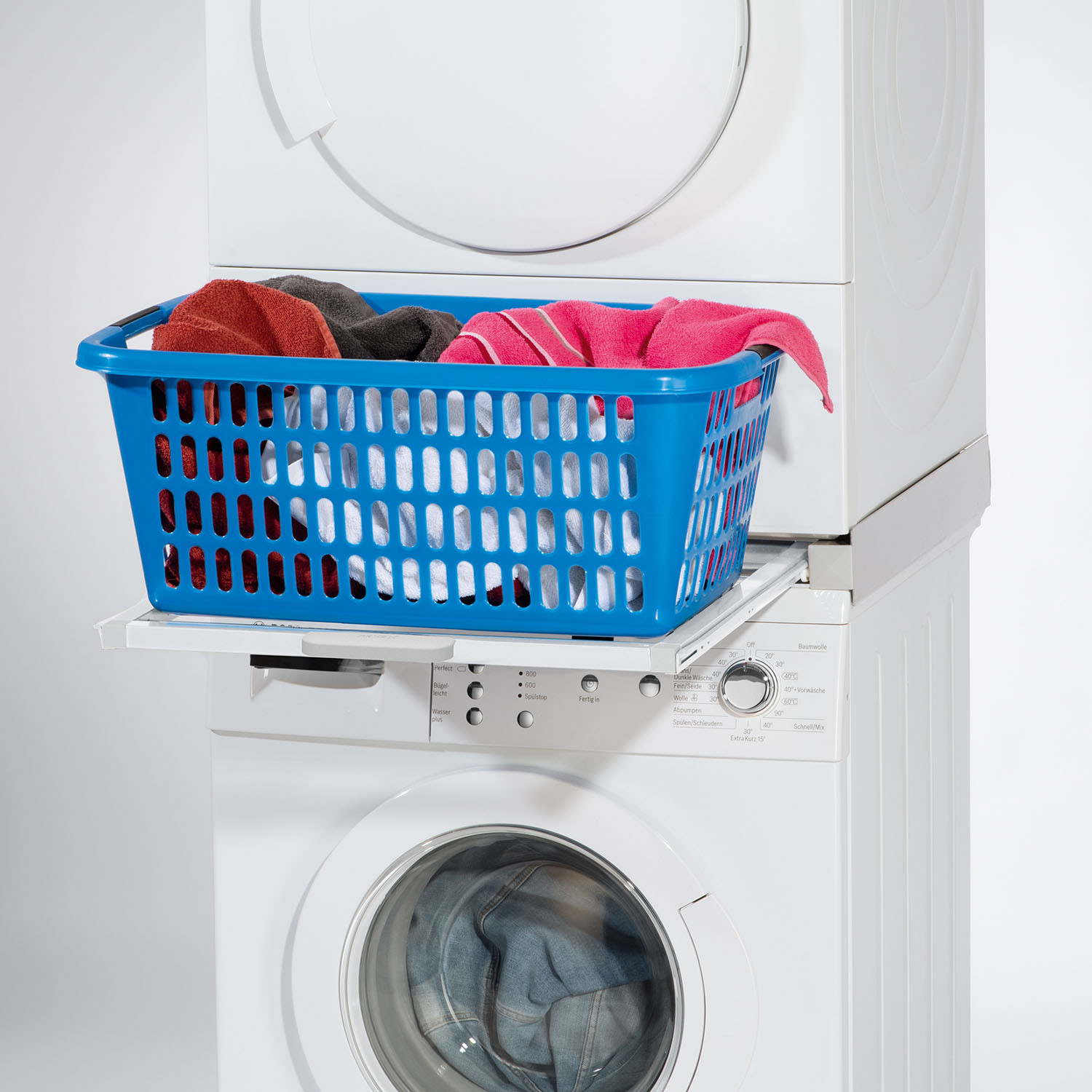 XAVAX Stacking Kit for Washing Machine/Dryer White