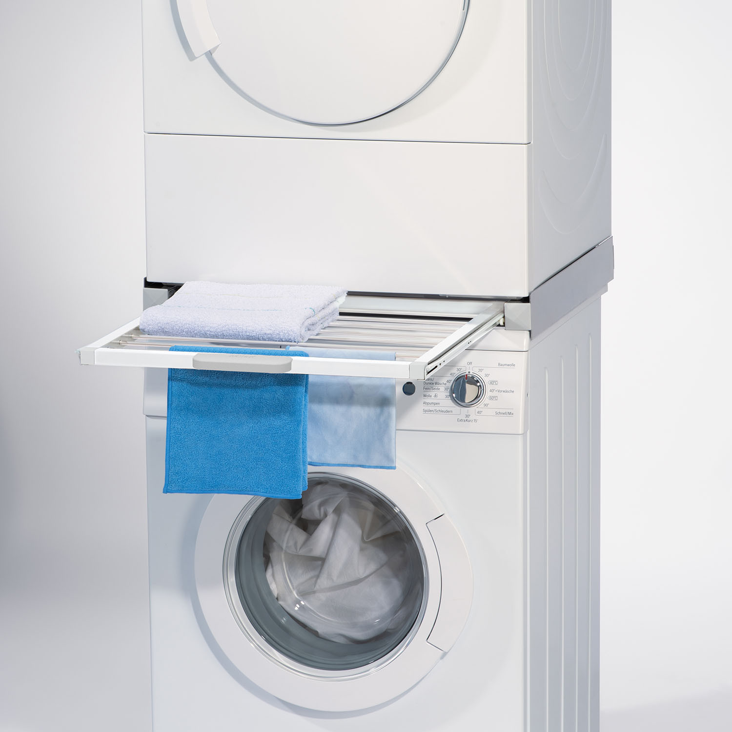 XAVAX Stacking Kit for Washing Machine/Dryer White