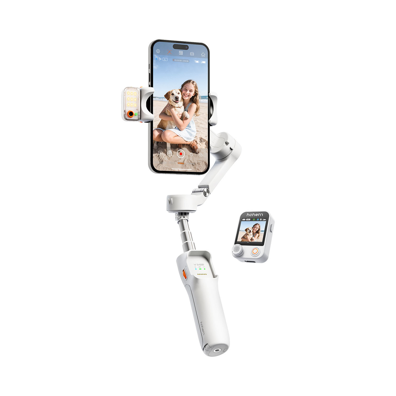 HOHEM Smartphone Gimbal Isteady V3 Ultra White