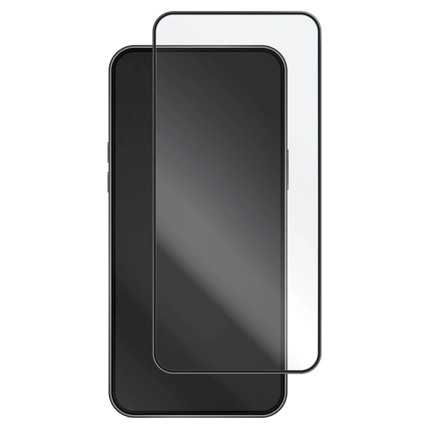 GEAR Glass Prot. Curved Black Frame 3D PLATINUM iPhone Air