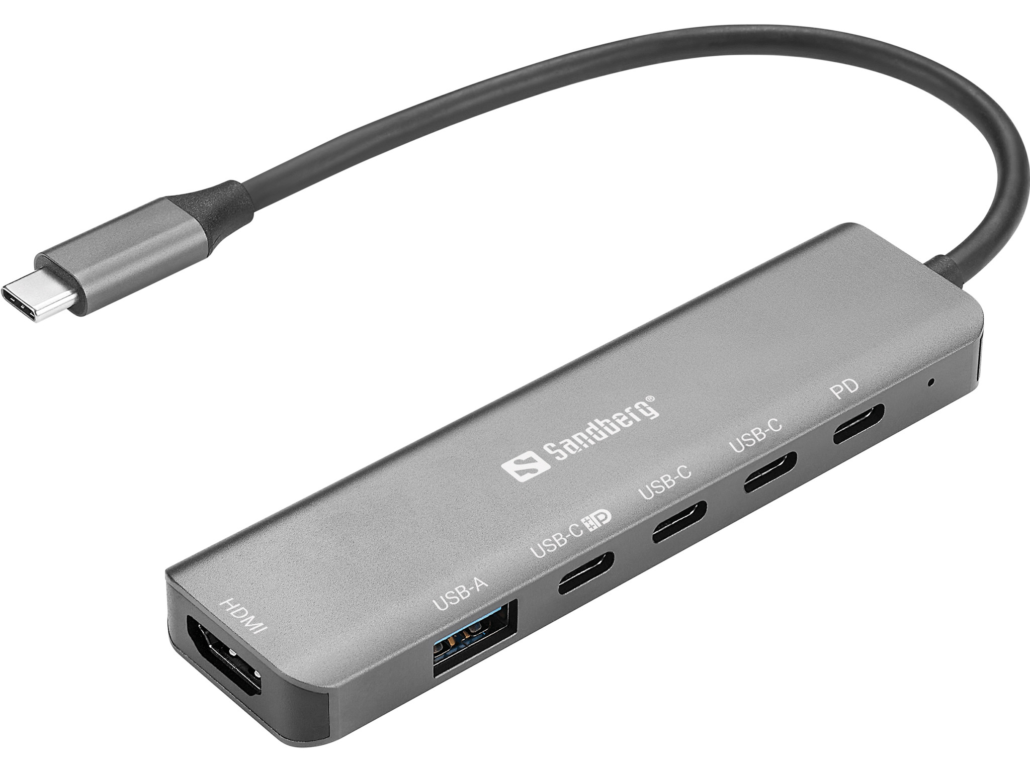 BildeSANDBERG USB-C 6-in-1 MediaDock