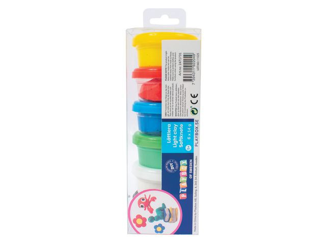 BildeModelleringsleire Playbox Basis (6 stk)