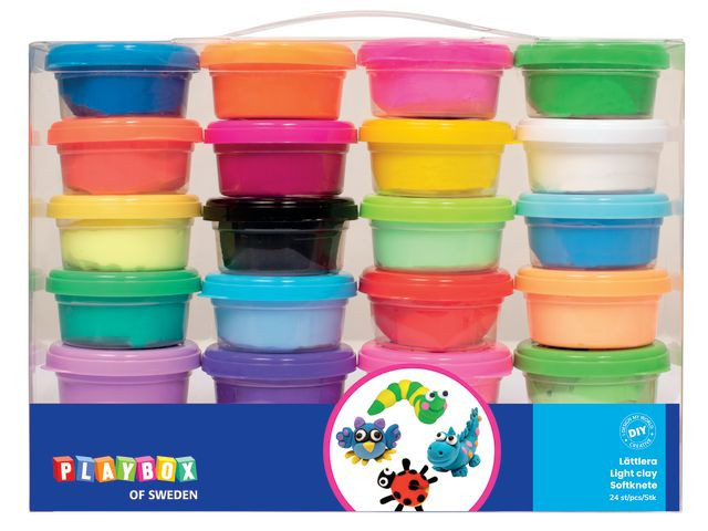 BildeModelleringsleire Playbox (24 stk)