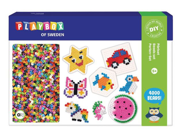 BildePerlesett Playbox (4005 stk)