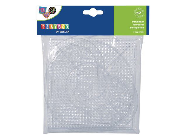 BildePerleplate Playbox (3 stk)