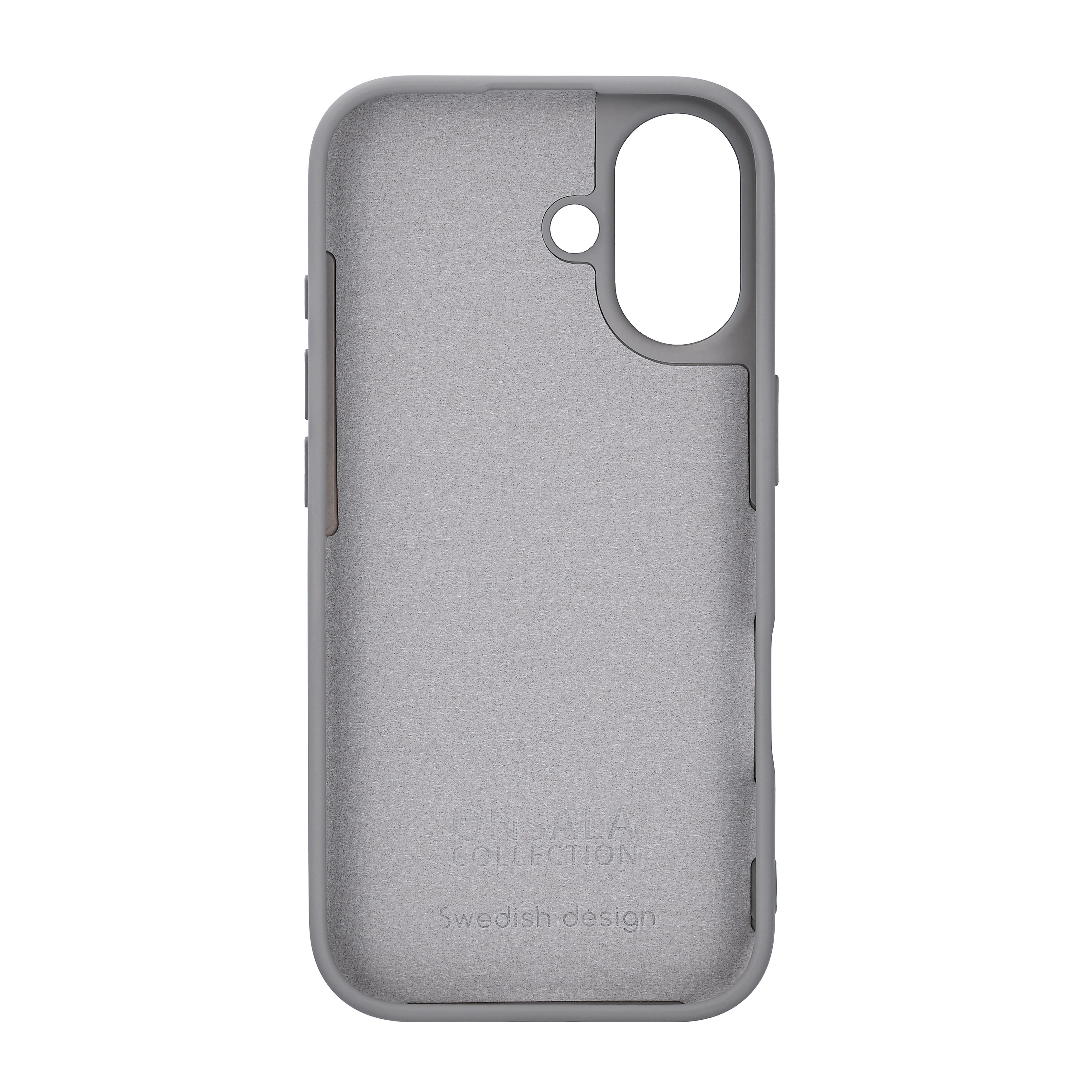ONSALA Back Sil Touch Recycled MagSerie iPhone 17 Concrete