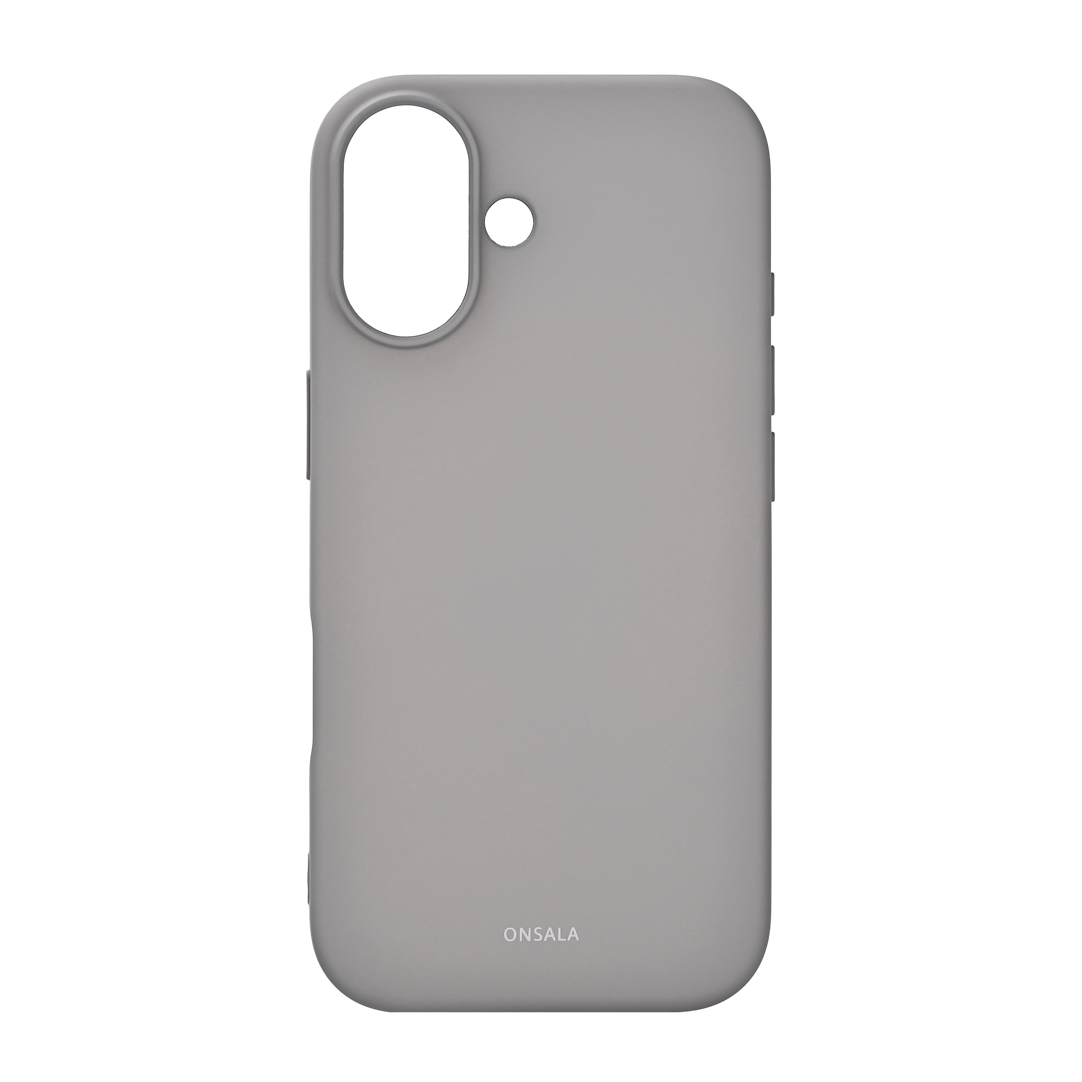 ONSALA Back Sil Touch Recycled MagSerie iPhone 17 Concrete