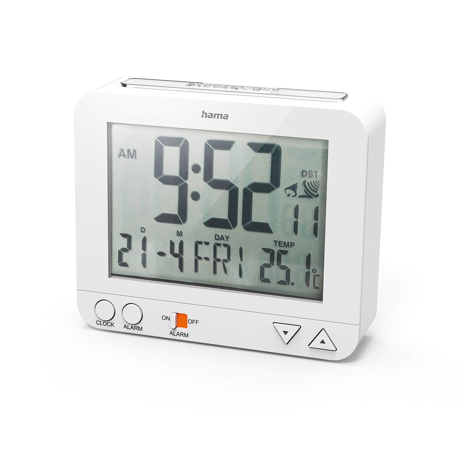 HAMA Alarm Clock RC550 Radio White