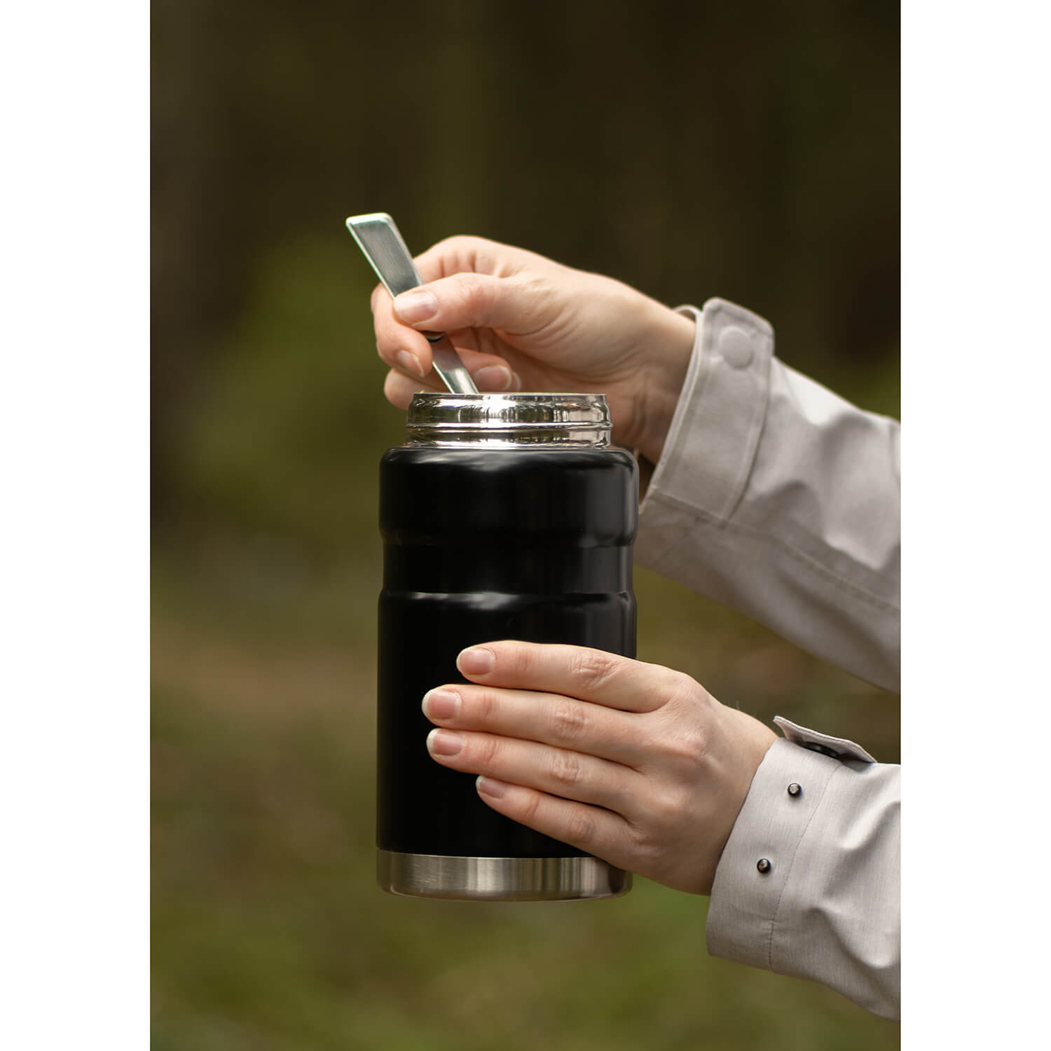MAKU Food Thermos 0,75L Black