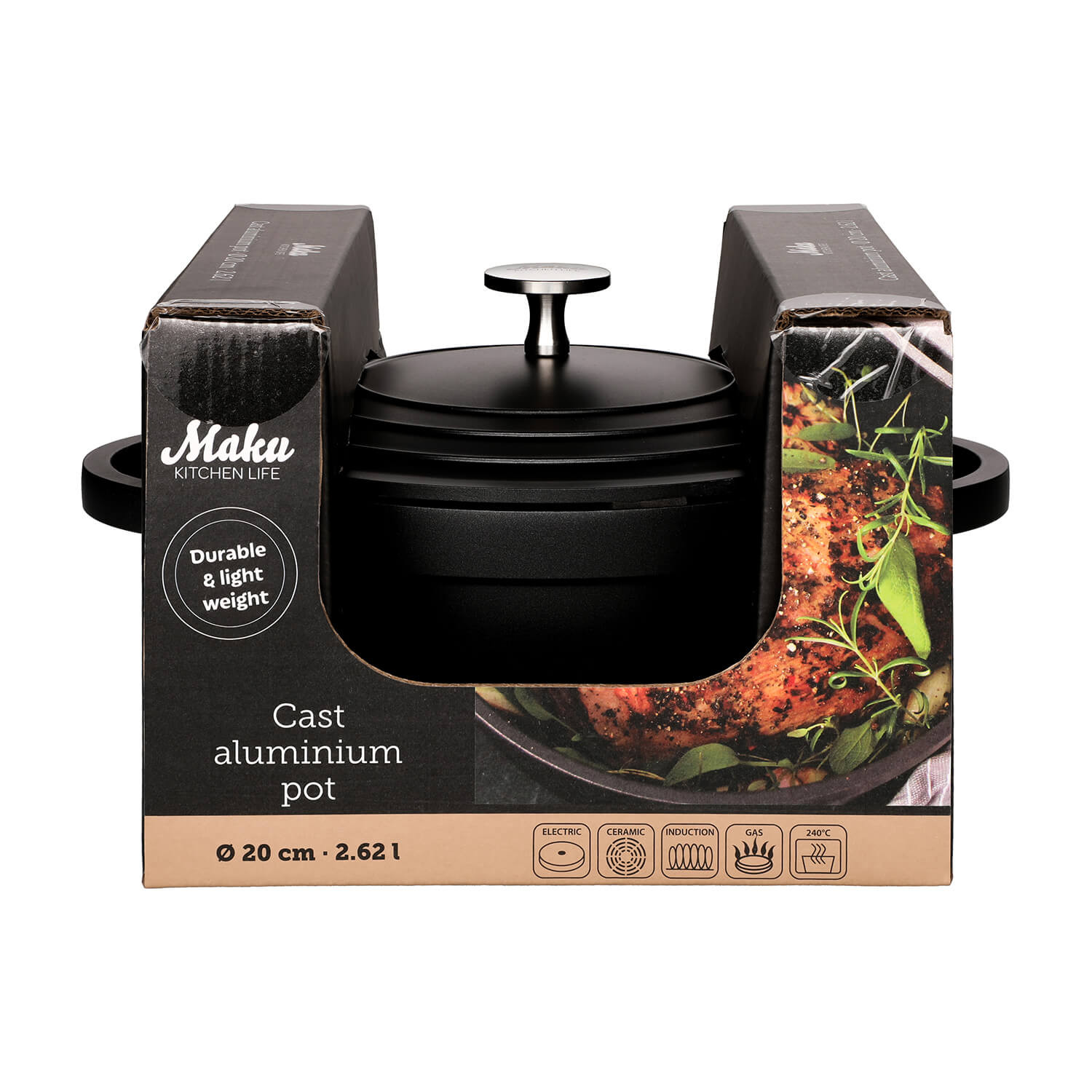 MAKU Pot Cast Aluminum 20cm