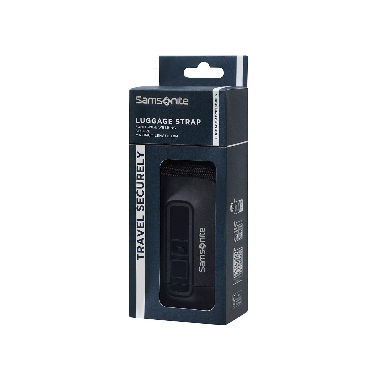 SAMSONITE TA Revolution Luggage Strap 50mm Black